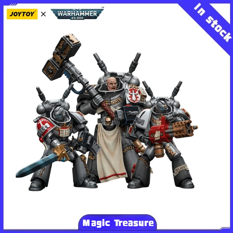 

【MT】JOYTOY Warhammer 40K Gray Knight Interception Team 3-person Animation Model Gift 1/18 Action Figure