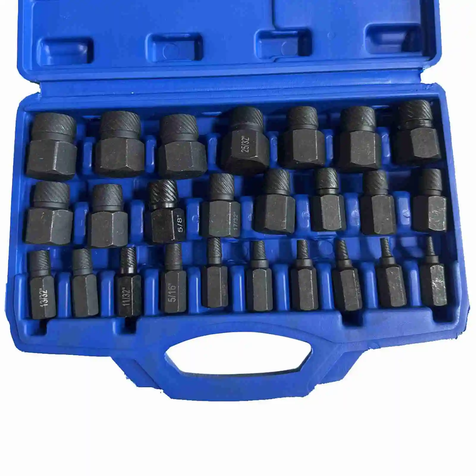 Hex Screw Extractor Set High Hardness ‌40Cr Multi Functional Damaged Broken Screw  Remover Hex Screw Extractor Set