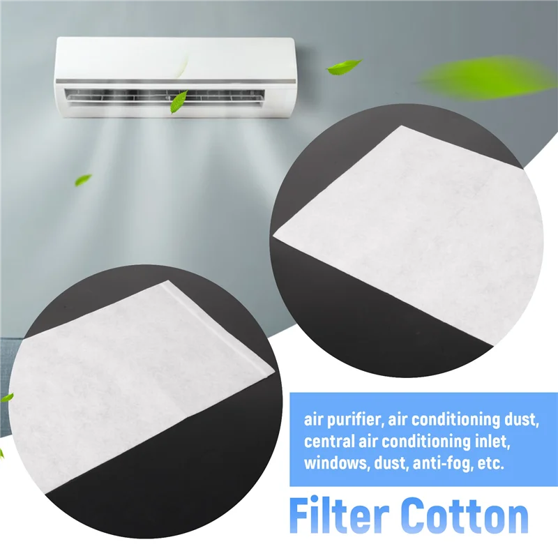 B92A 5Pcs Electrostatic Filter Cotton Hepa Filtering Net Soot For Xiaomi Air Purifier Vacuum Cleaner Parts