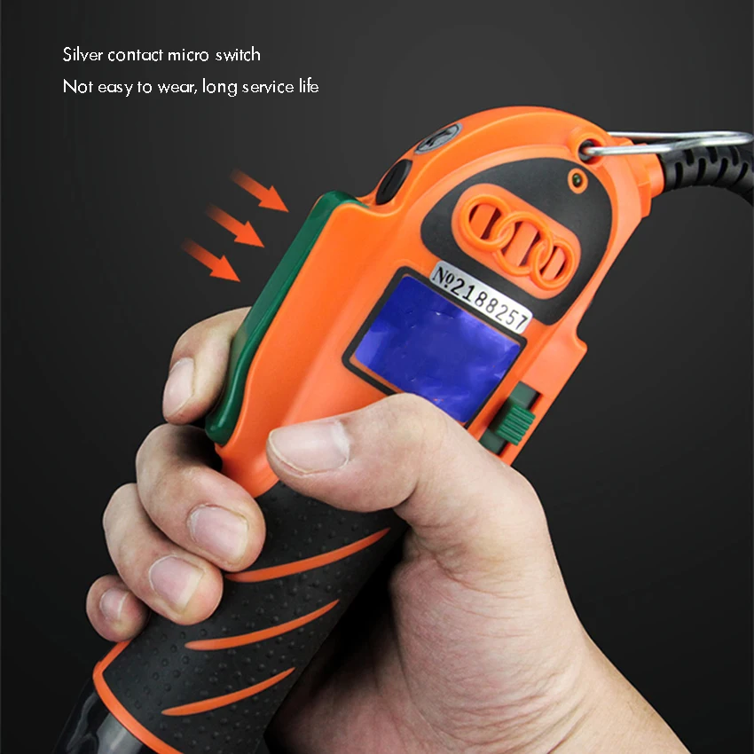 High Power Screwdriver，220V Corded Electric Screwdriver for 6mm/6.35mm Bits, Positive and Negative Switch, Stepless Adjustment