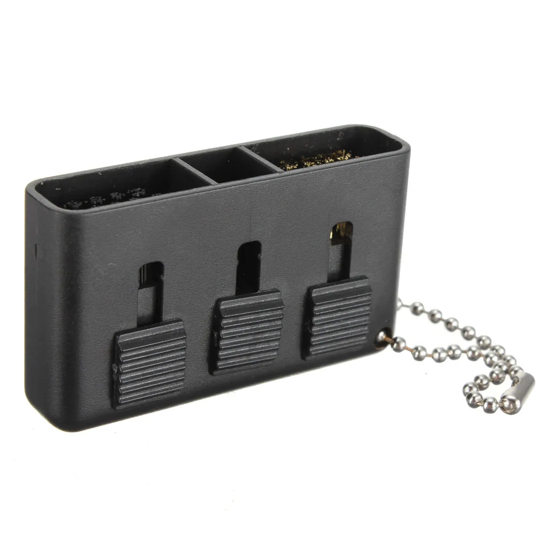 

AT14A Set of 3 in 1 Golf Club Brush Groove Cleaner Black