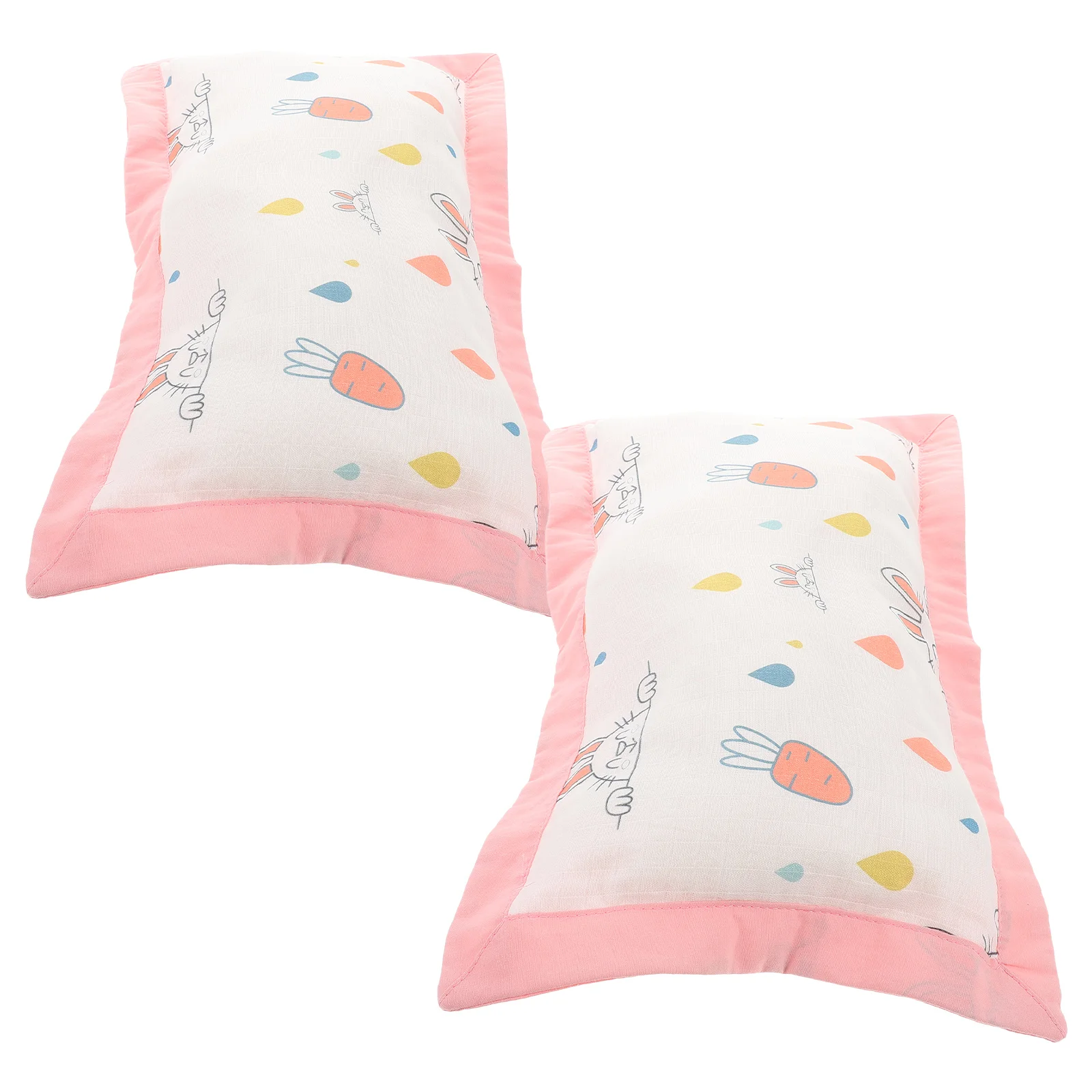 

Children's Travel Pillowcase Cover with Envelope Closure Kids Muslin Infant Cases