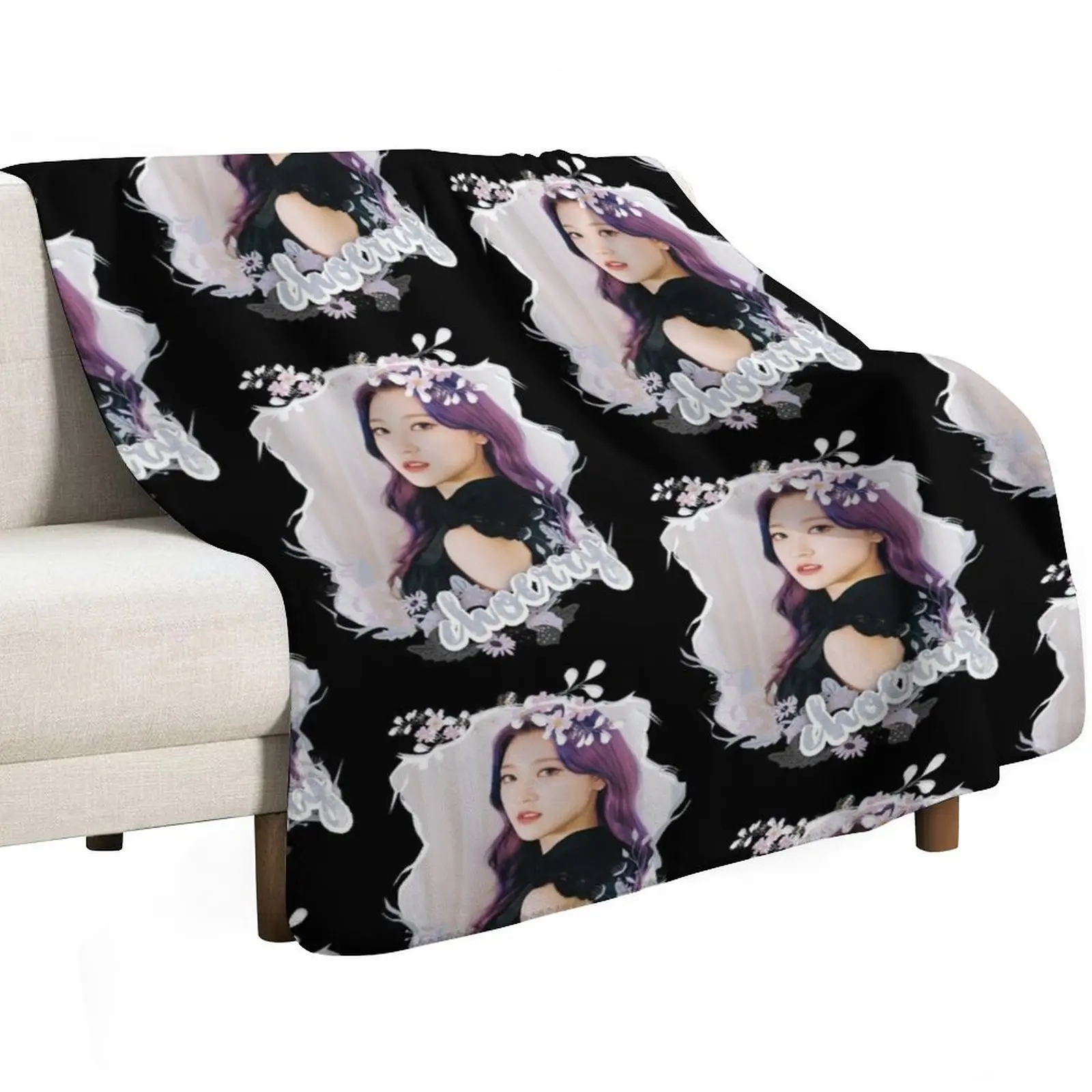 Loona - Choerry Throw Blanket christmas gifts bed plaid Picnic Decoratives Nap Softest Blankets