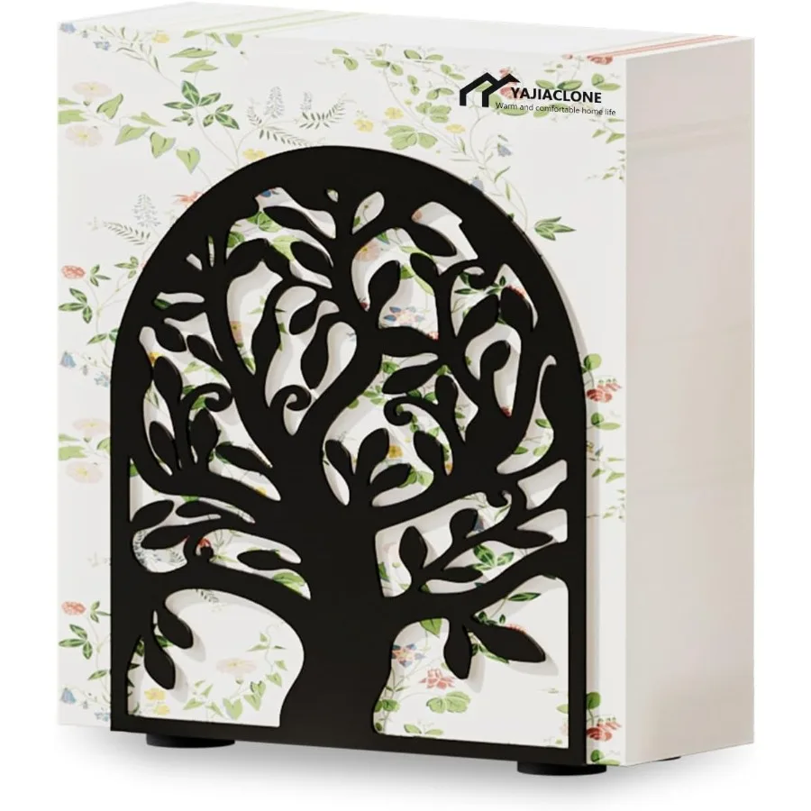 

Tree of Le Black Metal pkin Holder for Tablepkin Holders for Paper pkins with Sturdy and Quality Material Cushioned Base que Ch