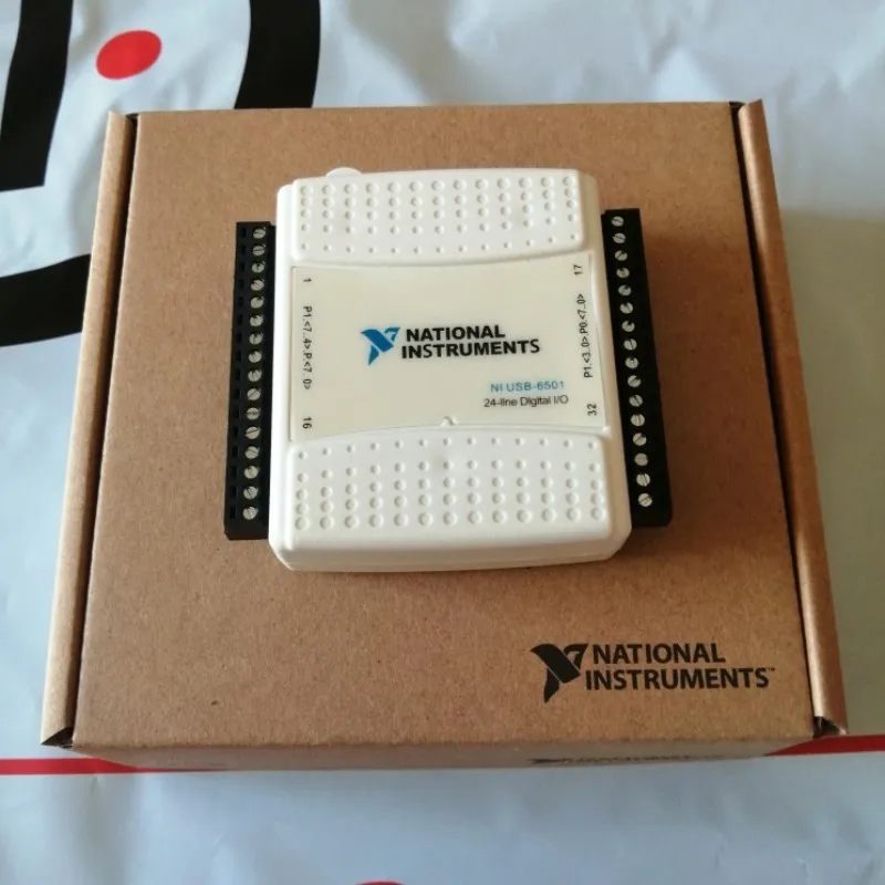 الأصلي USB-6501 DAQ بطاقة الحصول على البيانات بطاقة USB لوحة الحصول على البيانات 24 قناة ل NI