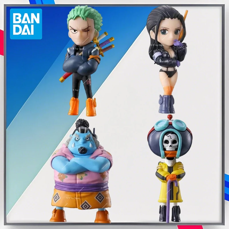 

Bandai Original Gashapon From TV Animation One Piece Devil Frui Zoro Robin Lysop Eggead Anime Action Figures Toys Children