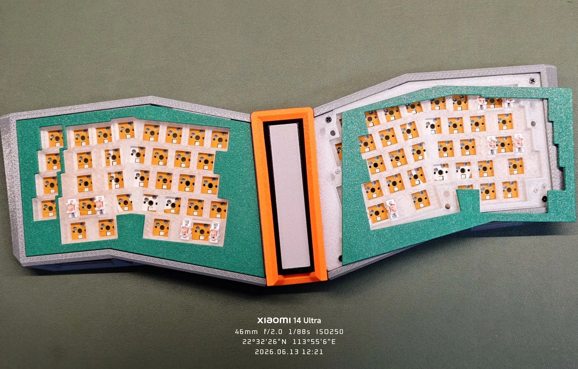 Custom Alice Layout Split Keyboard Kit Ergonomic Mechanical DIY Assembly Case Plate PCB Durable Gift!