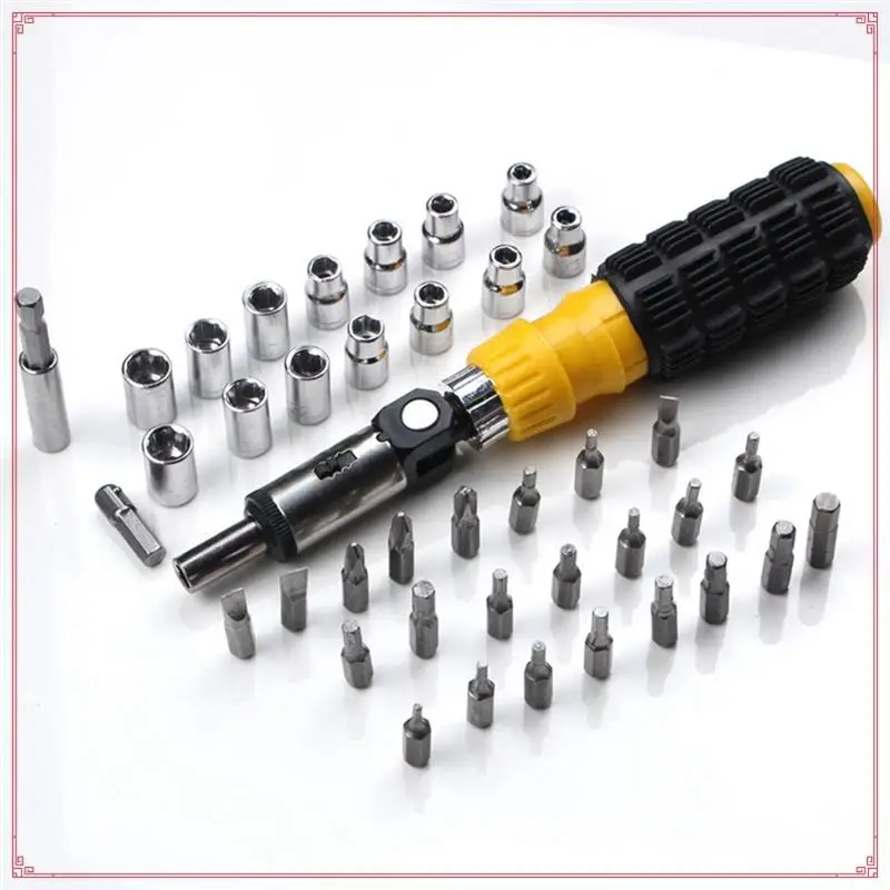 

Многофункциональный набор отверток из 4 предметов, отвертка, торцевой ключ, комбинированный торцевой ключ, простой в использовании