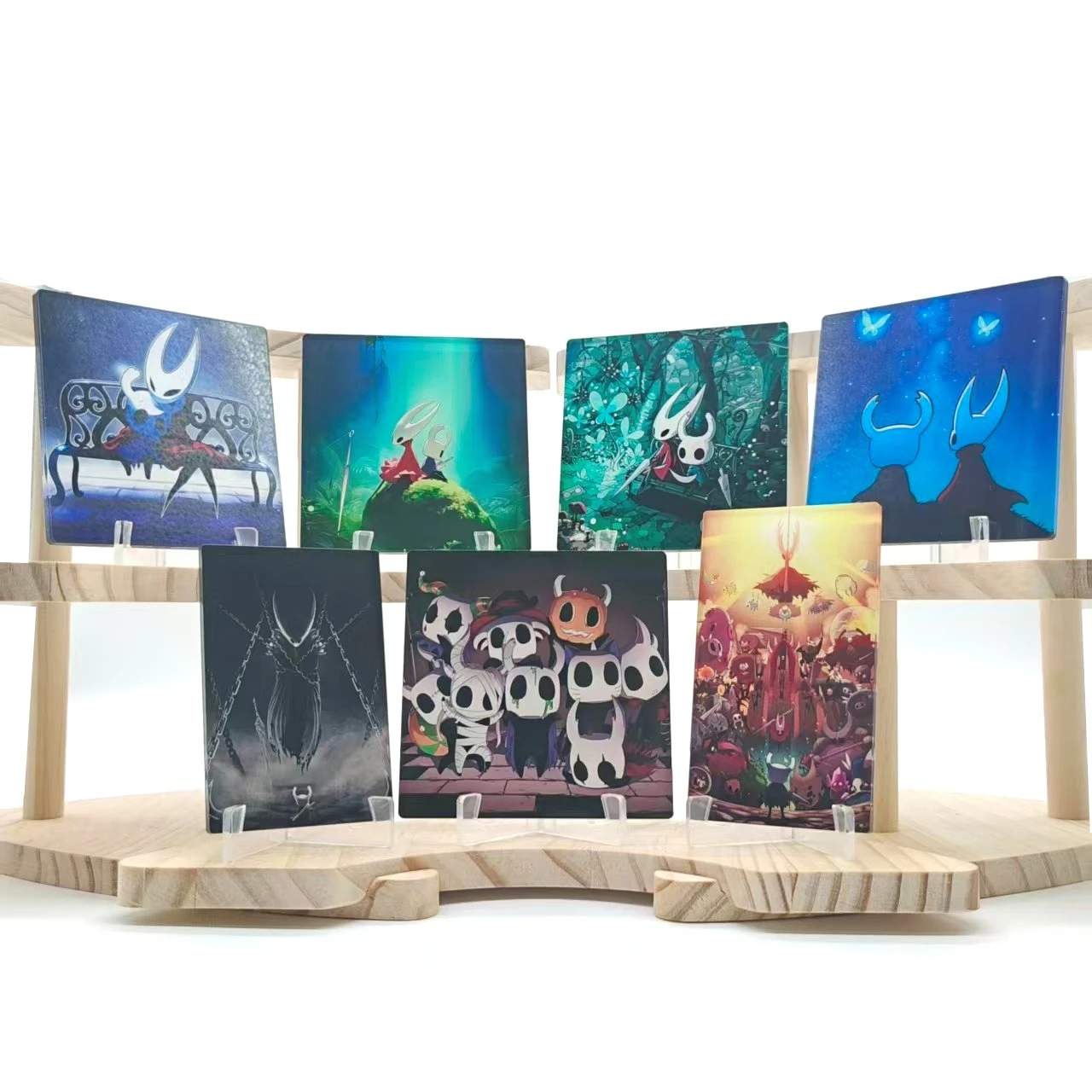 

Hollow Knight Silksong Acrylic Standee Cool Cartoon Figure Game Desk Decor Collectible