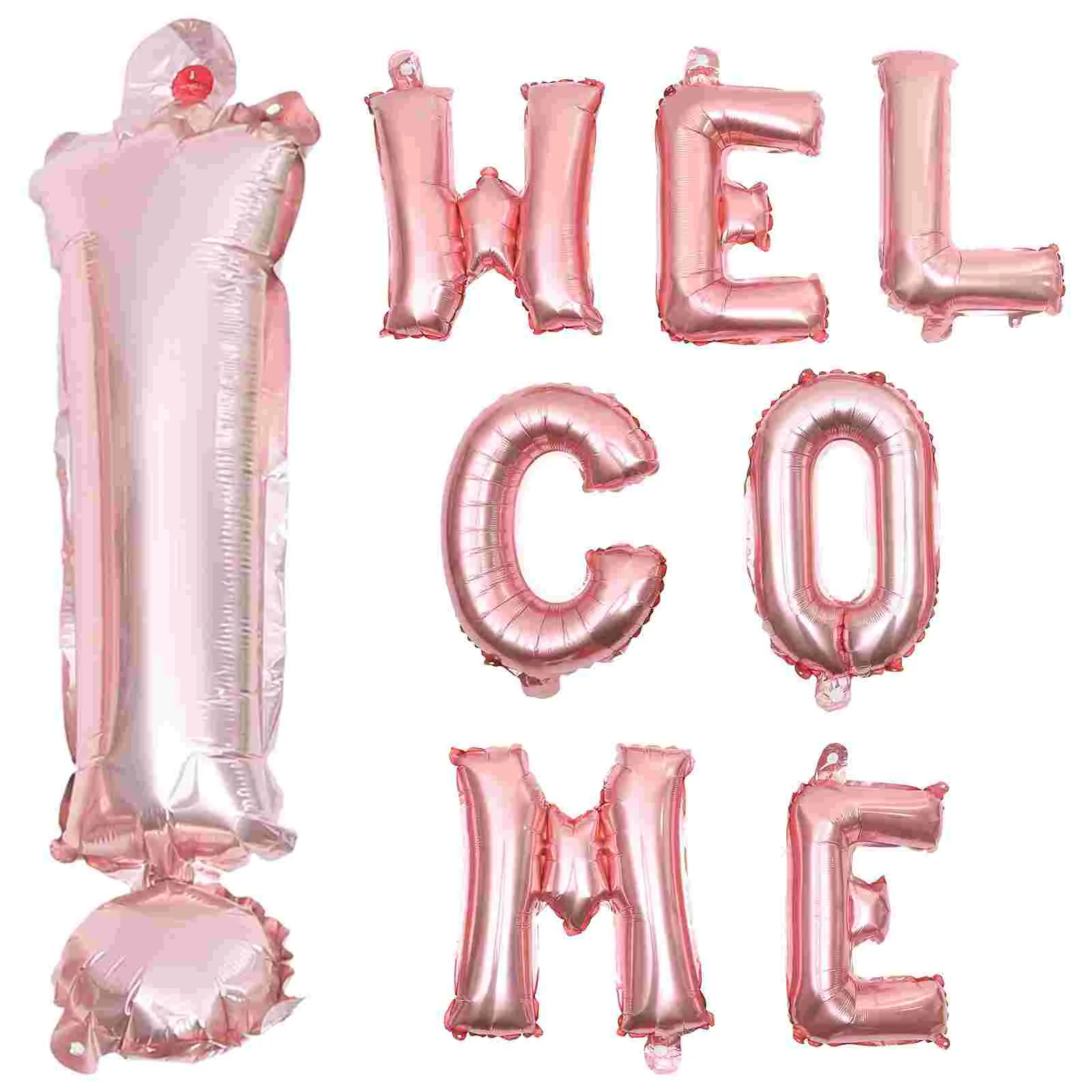 Welcome to Balloon Foil Balloons Decorate Confetti Decorative Aluminum Film Party Happy Office