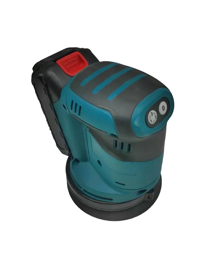 18V brushless cordless random track sanding machine, 125mm solder pad, 6-speed speed regulation