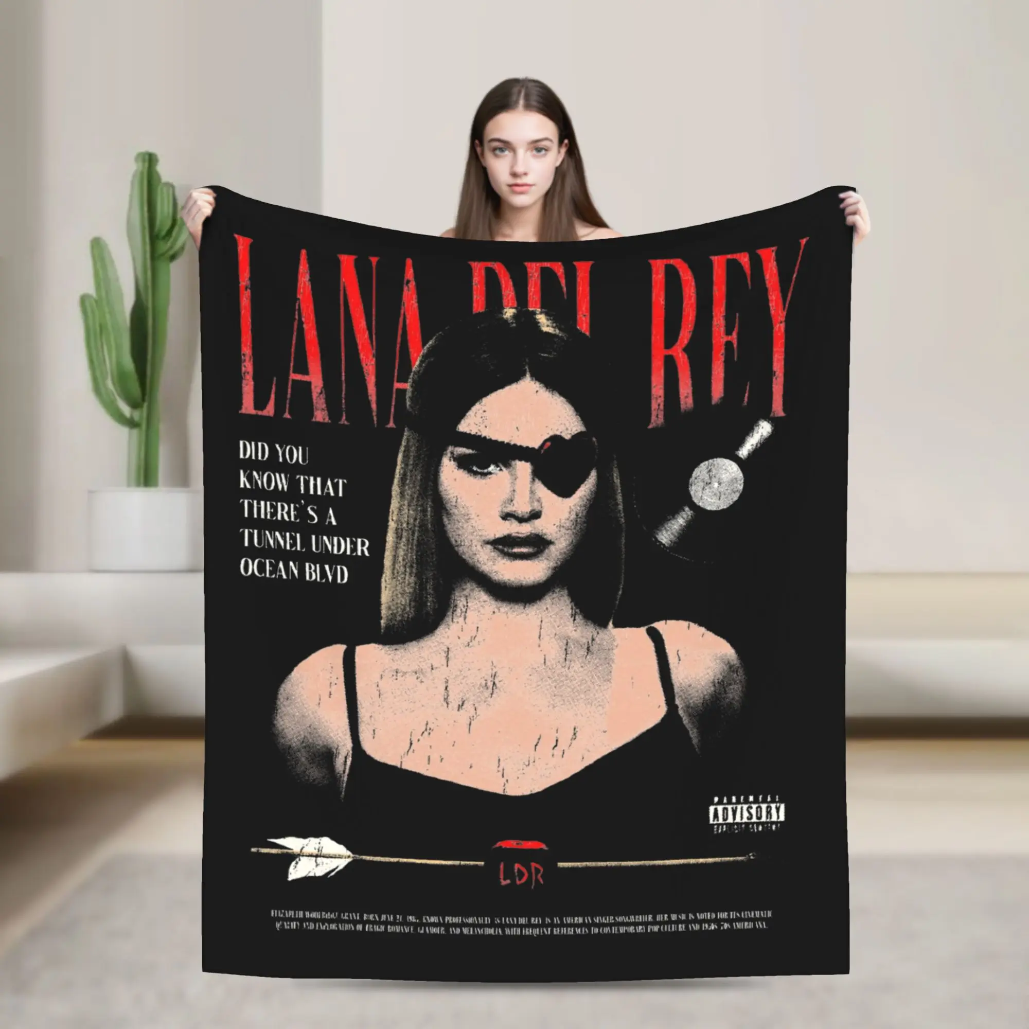 Lana Del Rey Blanke… - image