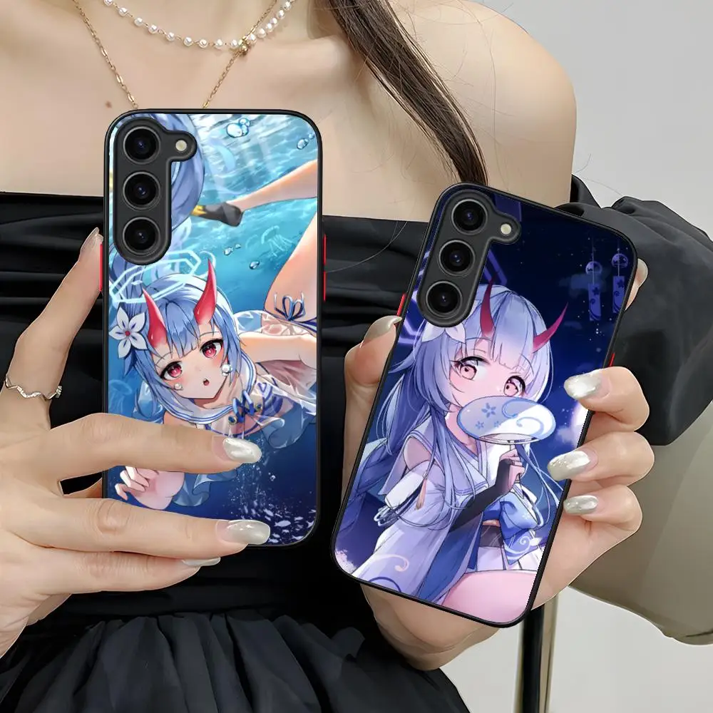 Blue Archive Chise Phone Case for Samsung Galaxy S26 S25 S24 S23 S22 S21 Plus FE Ultra Skin Feel Shockproof Cover