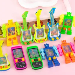 6 Pcs Cute Water Machine Ring Handheld Classic Game Console Kids Birthday Party Wedding Guest Gift Christmas Carnival Gift Pack