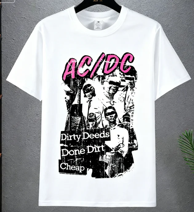 تي شيرت رياضي عصري بأكمام قصيرة لعام 2026 مع طباعة تيار متردد وتيار مستمر، عصري ومسامي، مناسب للارتداء اليومي