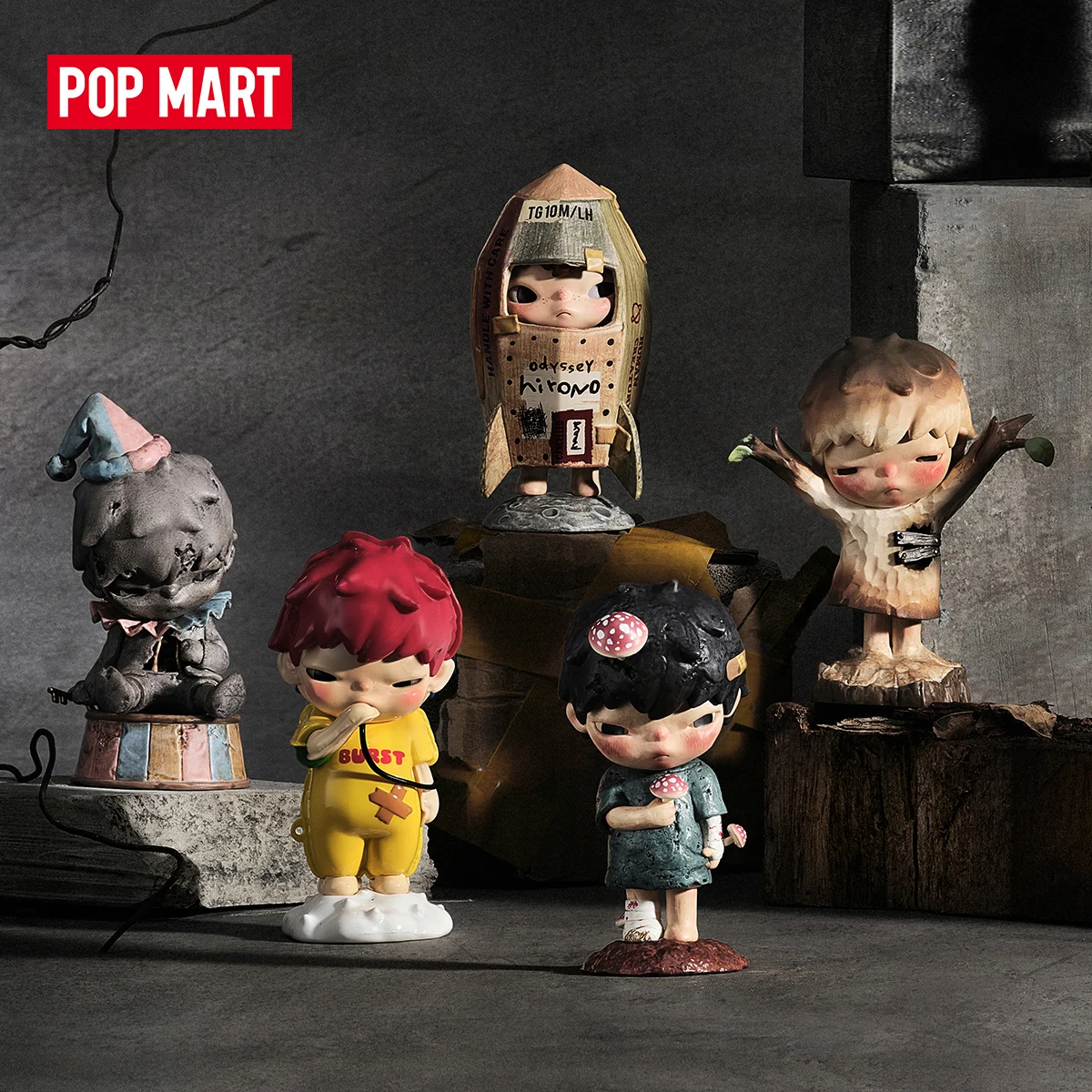 POP MART ヒロノ　3体セット Amazon | 【POP MART 公式ストア】HIRONO Shelter シリーズ 【1ピース