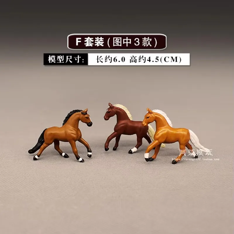 Animal Action Figures Appaloosa Lusitano Clydesdale Haflinger Pony Steed Pinto Hengst Ranch Horse Collectible Beeldje Speelgoed