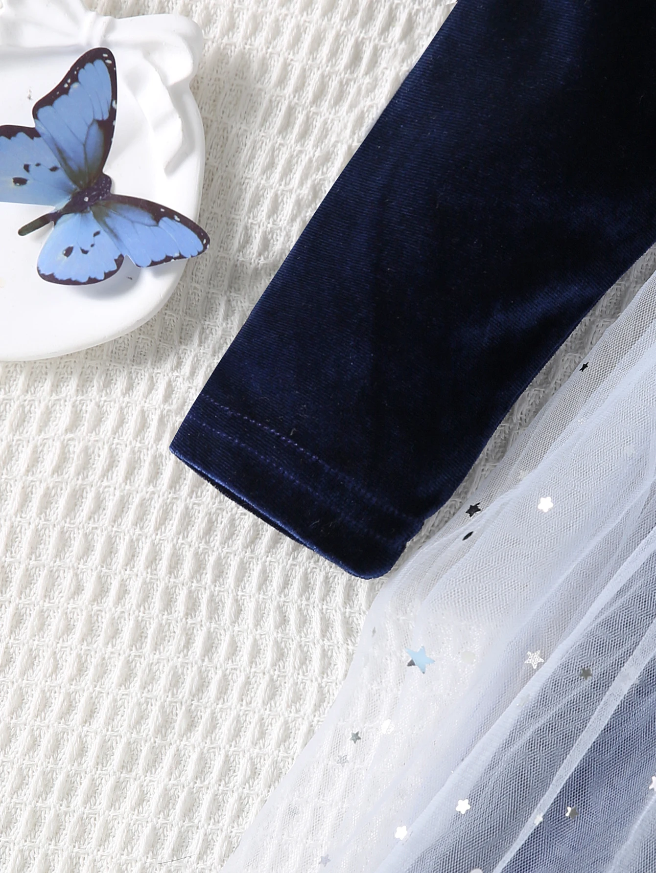 فساتين توتو للأطفال الصغار للفتيات الصغيرات من التول المخملي لخريف وشتاء بأكمام طويلة وكشكشة لحفلات العطلات