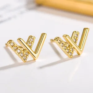 925 أقراط مستديرة من الفضة الإسترليني للإناث ، كريستال فاخر ، مجوهرات زفاف خمر ، حجر زركون أبيض ، بالجملة أعلى 8 مبيعات 925 مصنع الفضة بالجملة - No8