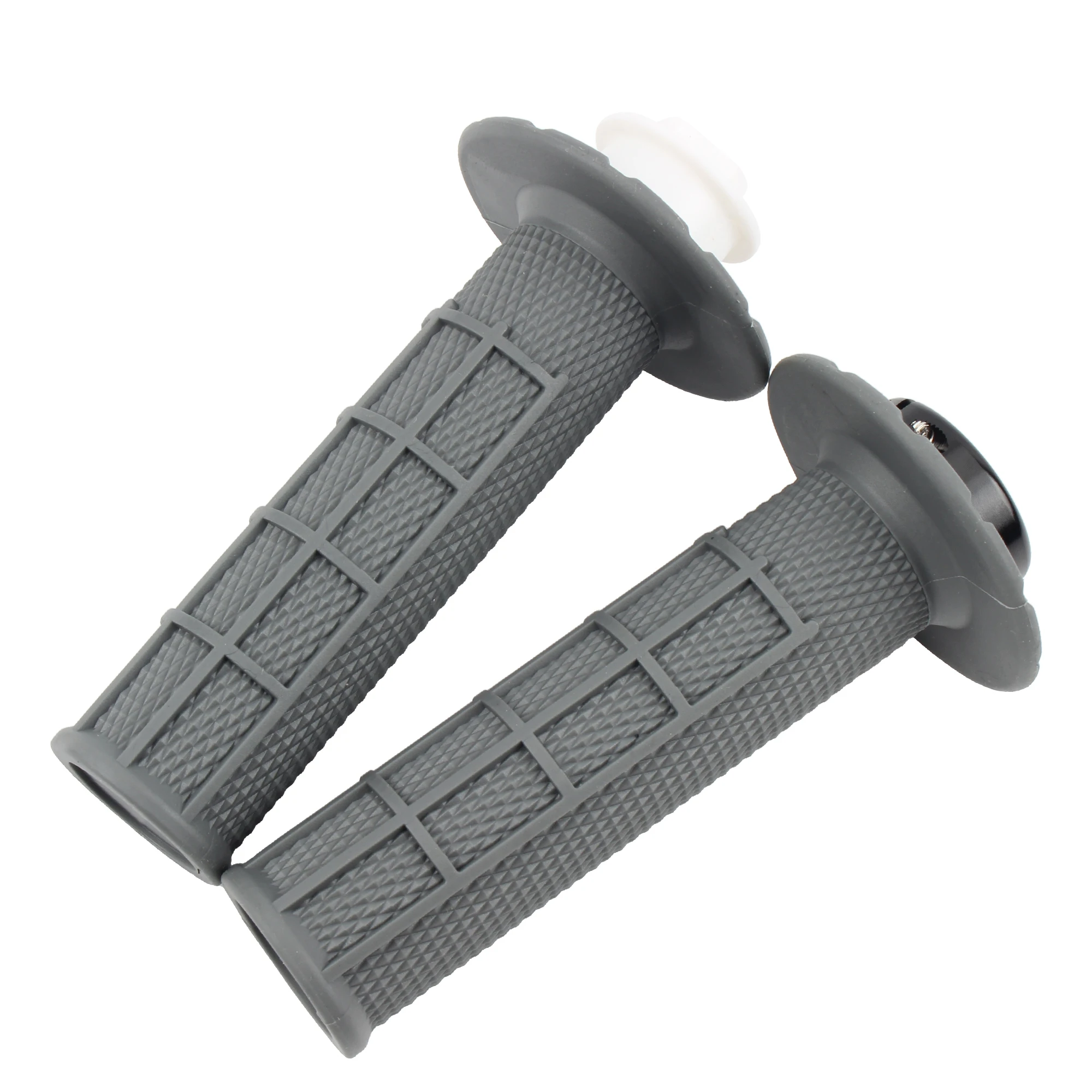 AliExpress PowerMotor Enduro Motorcycle Grips Handlebar 7/8" 22mm Hand Grip Snap-on Cam Lock-on  For KTM CRF SXF EXC Grips Handlebar Dirt Bike Parts