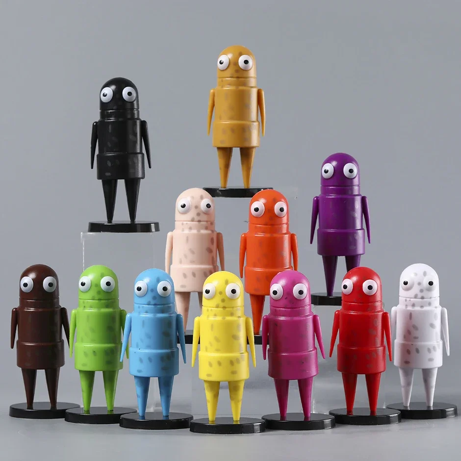 12 Stück/Set Spiel R.E.P.O. Figur Modell Spielzeug Q Version Puppen Geschenk