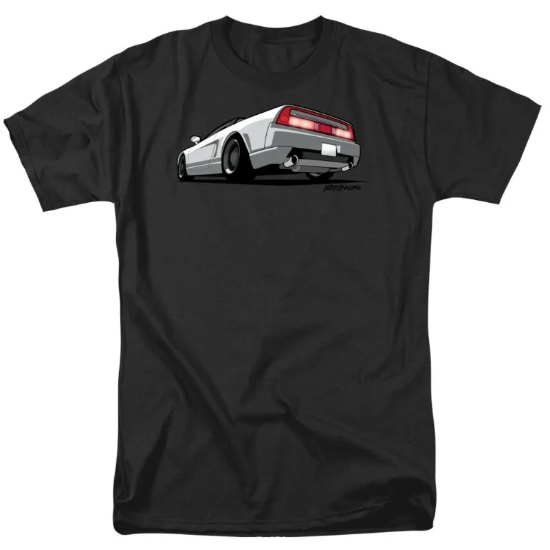 

2025 Honda Summer New Acura NSX Racing Motorcycle Riding Off-road Enthusiasts Short-sleeved Retro Top Men's and Women's T-shirts