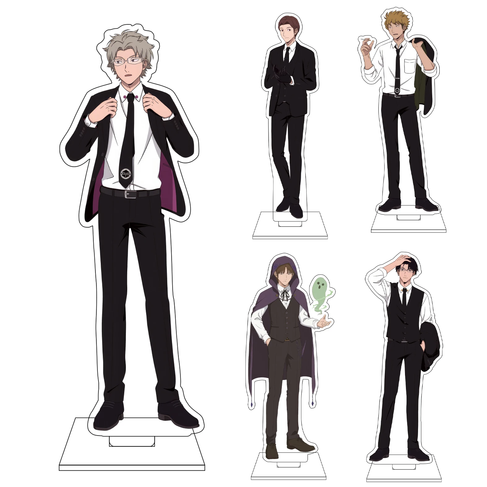 16CM Anime World Trigger Cosplay Acryl-Figur Ständer Katsumi Karasawa Eizo Netsuki Masamune Kido Ornamente