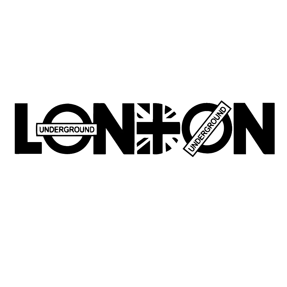 3D London Sticker Flag Frase Vinyl Wall Decals Wallpaper For Office Room Wall Stickers Living Room Vinyl Mural