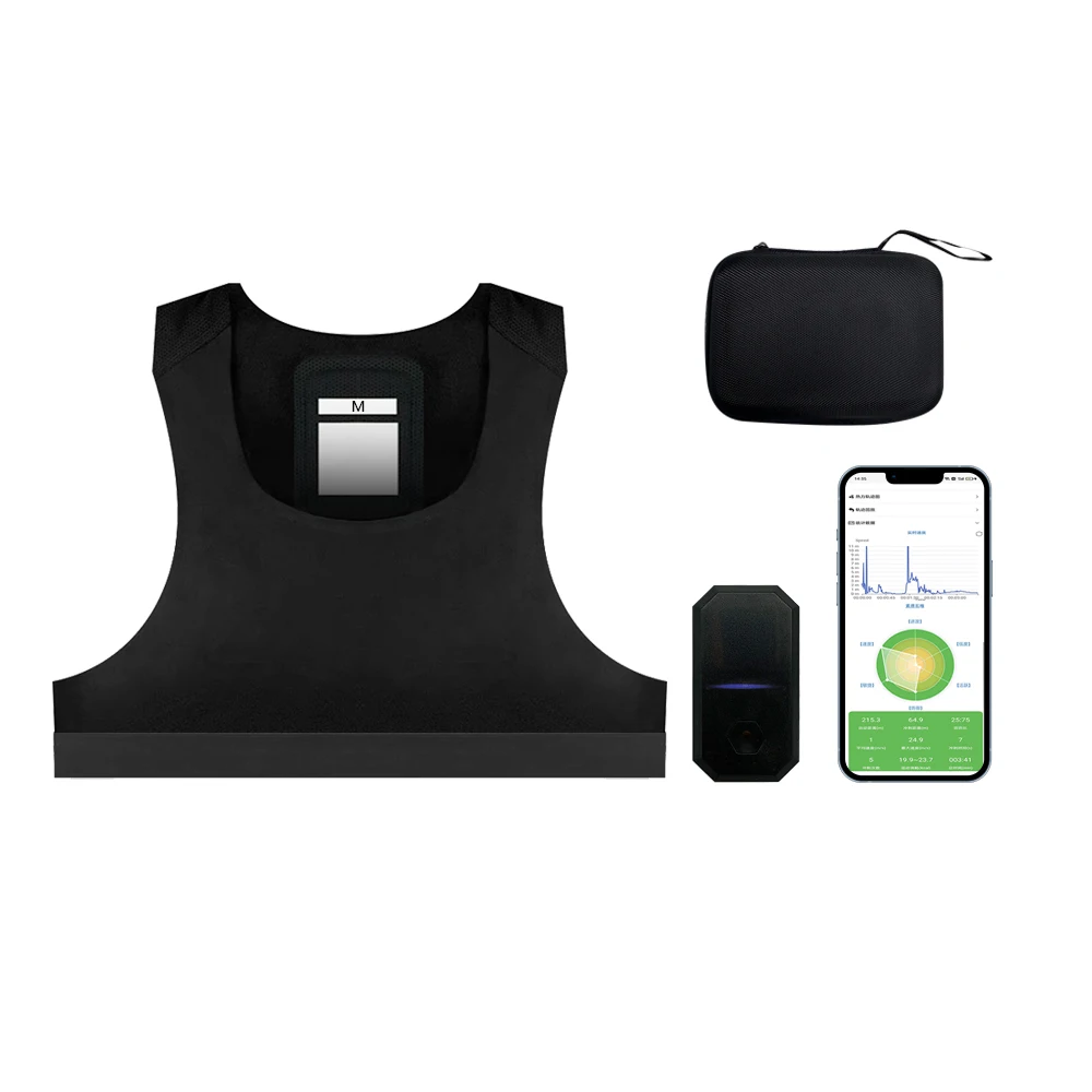 

Athlete Series GPS Football Activity Tracker Sports Football Performance Tank Top Wearable Technology APP Control - GPS+Vest