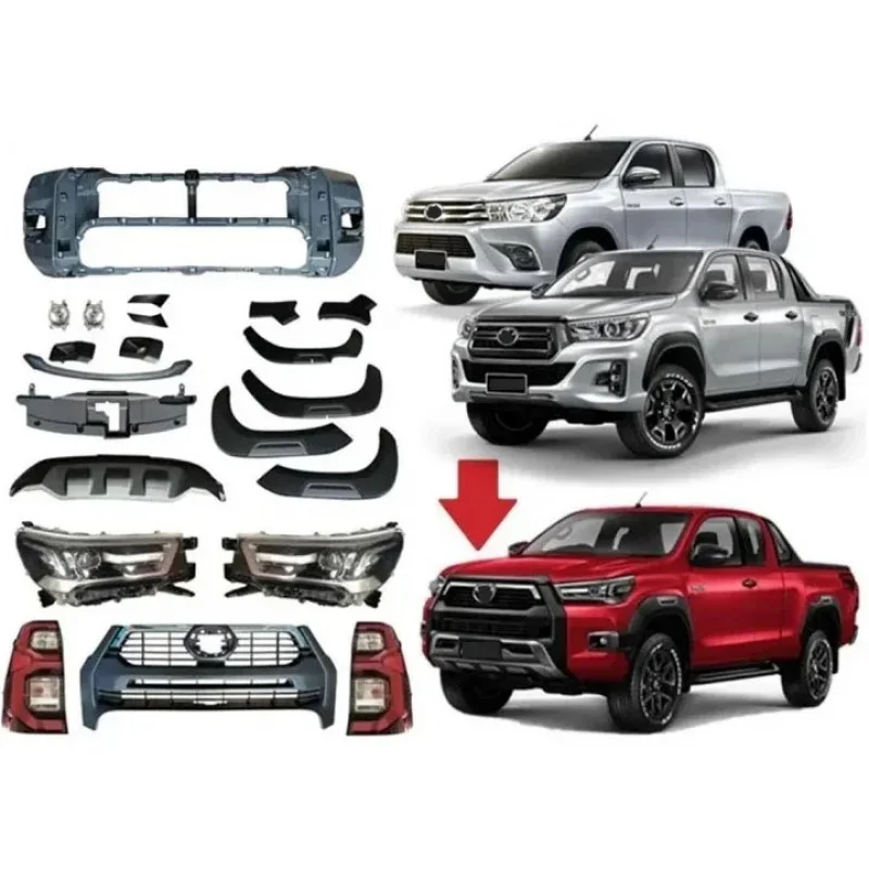 

Bodykit for Hilux Revo Upgr to Hilux Rocco