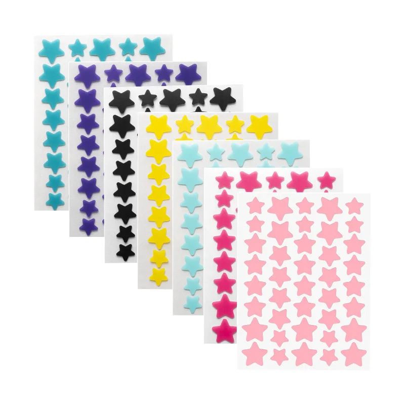 5 pezzi colorato stella acne patch migliorare la pelle delle donne idrocolloidale strumento per l'acne copertura invisibile dell'acne brufolo patch strumenti per la cura della pelle