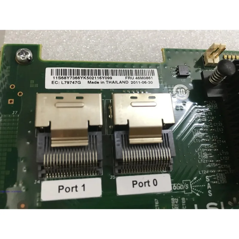 Original 46M0861 46C8937 ServerRaid LSI SAS 9220-8I For IBM M1015 6GB PCI-e Server Controller SAS Array pass-through Card
