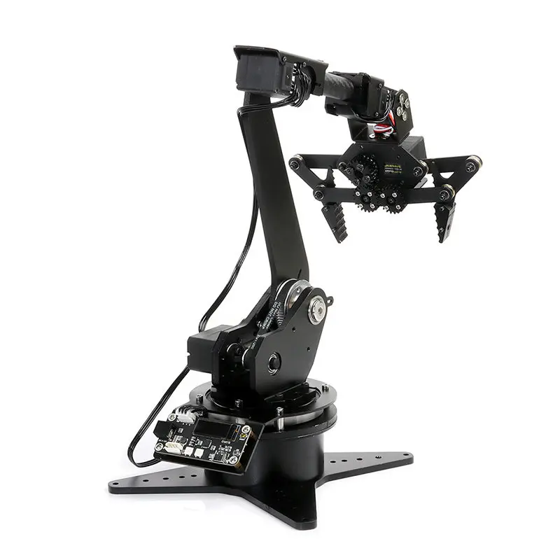 Robotic arm Open source robot inverse kinematics 5 degrees of freedom WIFI Bluetooth wireless control