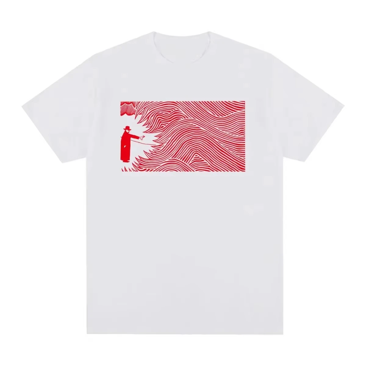 2026 Summer Hot Sale Radiohead Thom Yorke Vintage Rock Band Pure Cotton Unisex Hip Hop Short Sleeve T-Shirt
