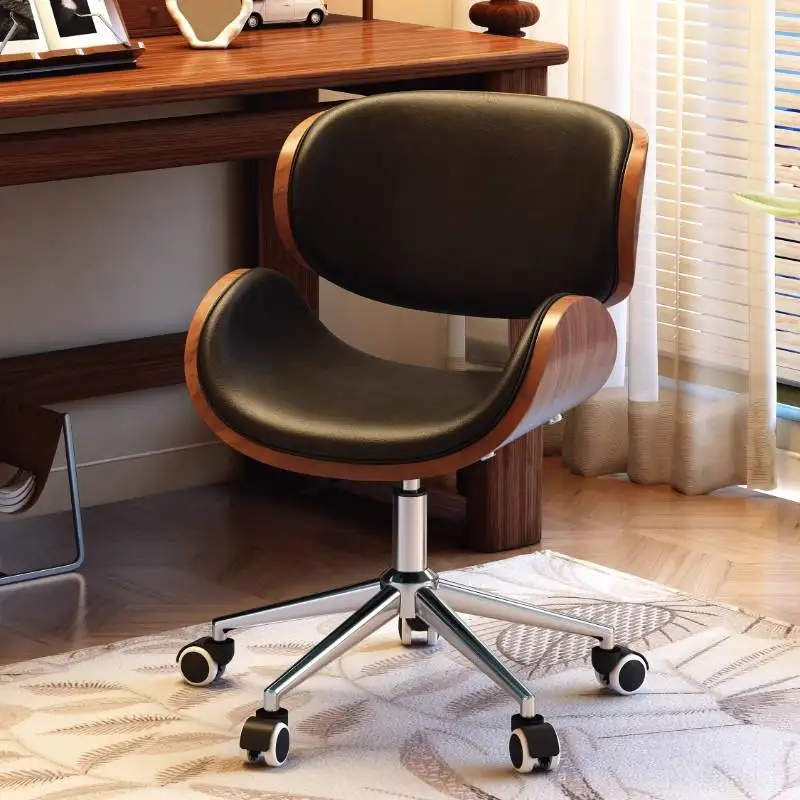 

Black Armrest Office Chair Modern Luxury Swivel Designer Oversized Computer Chair Comfortable Sillas De Oficina Office Furniture