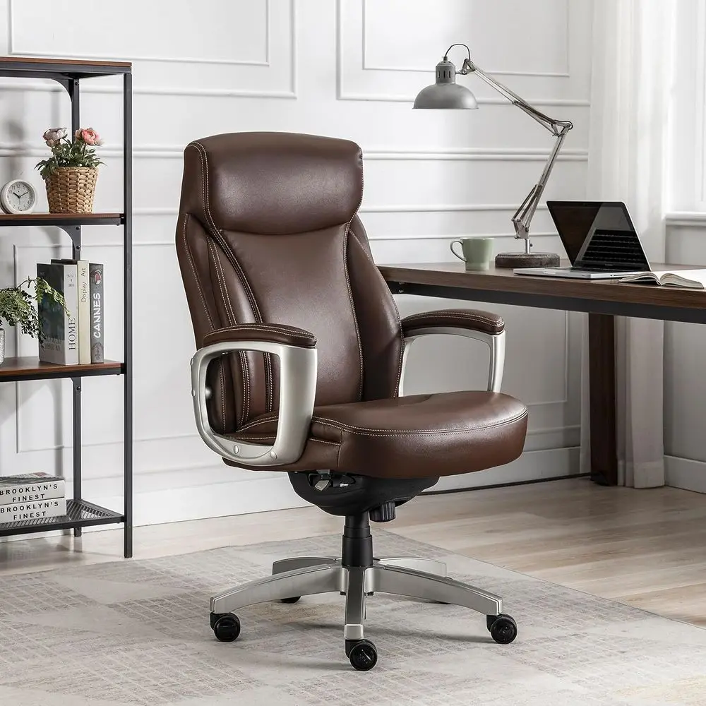 Elegant Arcadian Leather Office Chair