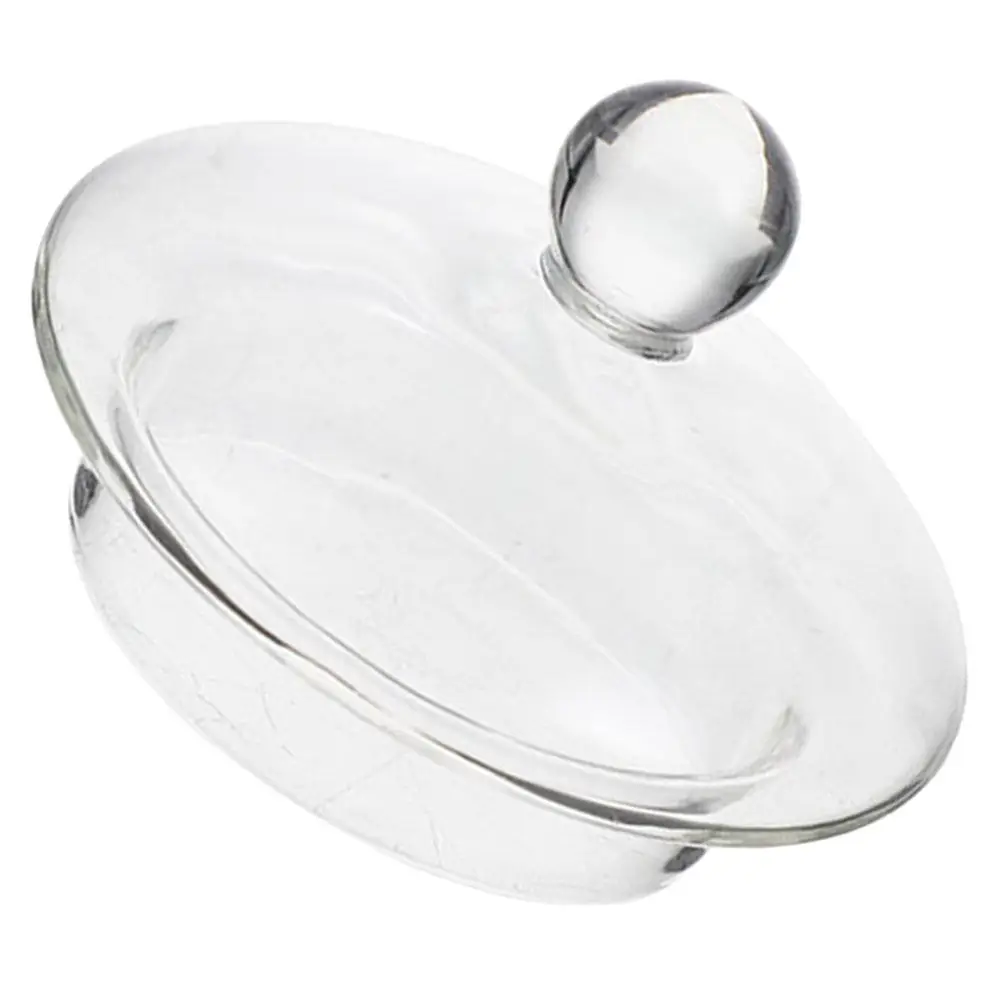 Replacement Glass Lid for Teapot Clear Heat-Resistant Tea Kettle Cover Smooth Texture Long-Lasting Elegant Household Tea