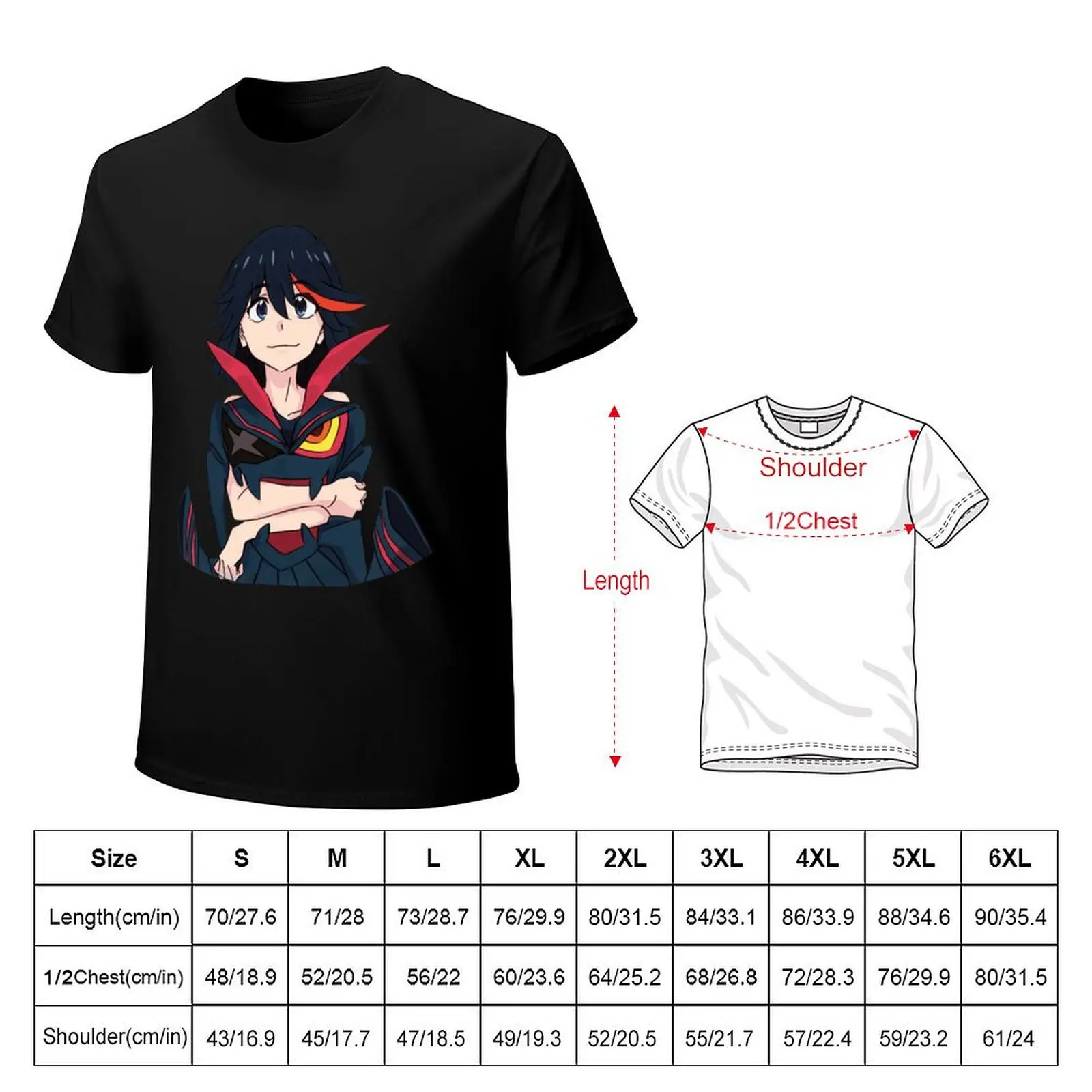 Ryuko Matoi T-Shirt Quick Dry Light Sports T-Shirt