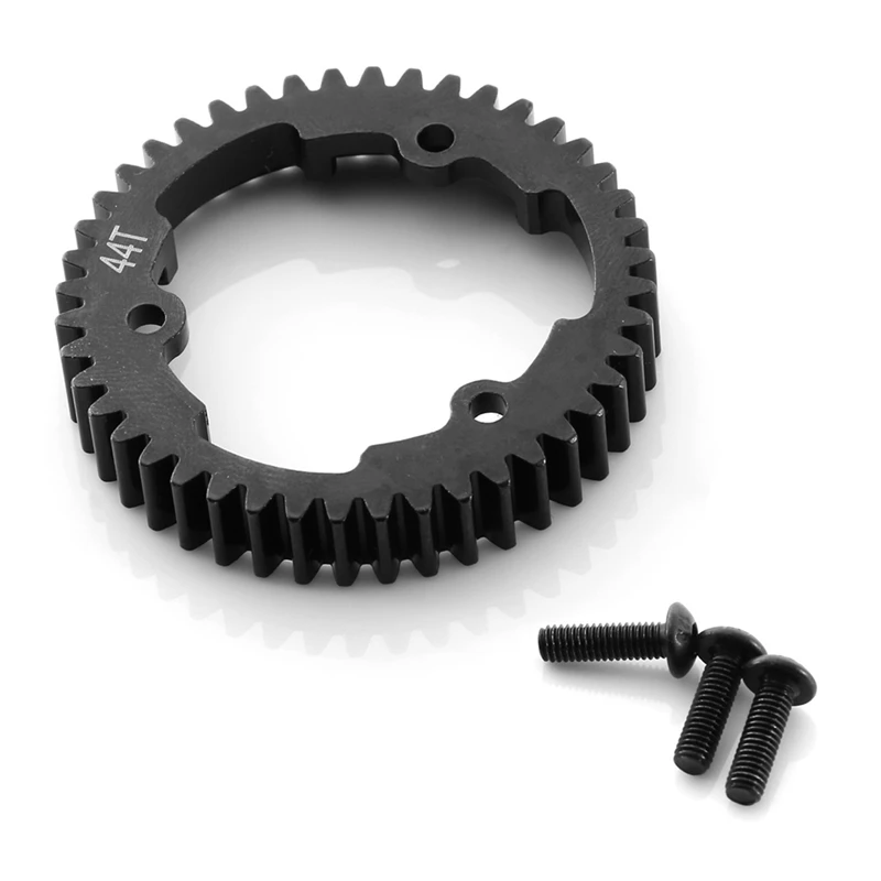 RC Car Upgrade Peças, aço endurecido, 44T Spur Gear, M1.0 para Traxxas Maxx Slash