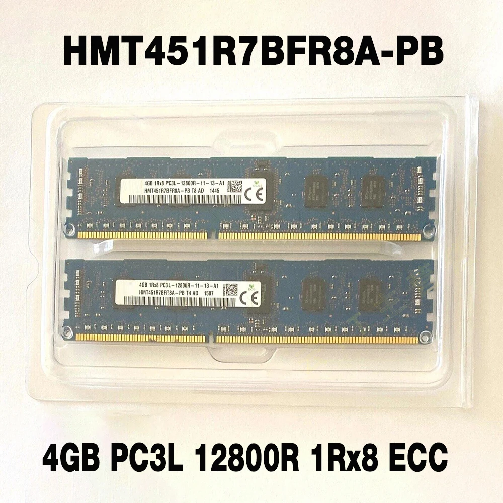 

1 шт. HMT451R7BFR8A-PB 4 ГБ PC3L 12800R 1Rx8 ECC для серверной памяти SKhynix