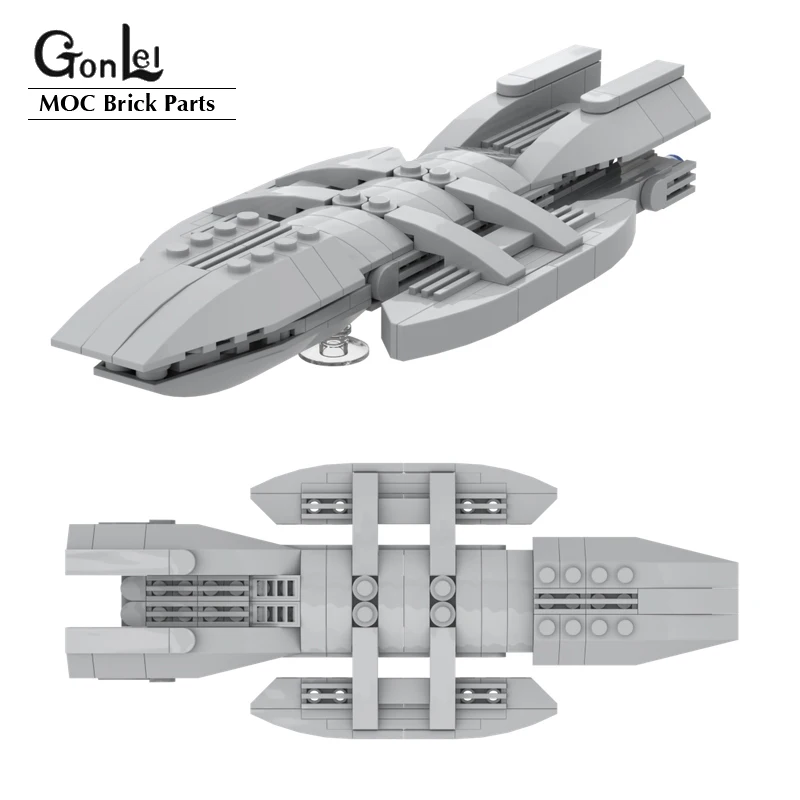 Space Series Mini Battlestar Galactica Spaceship Battleship MOC Building Blocks Bricks DIY Assembly Construction Toys Xmas gift