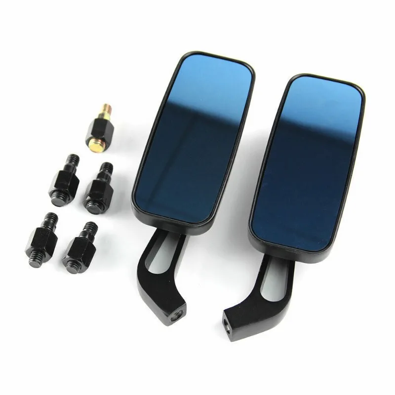 2x M8/M10 Universal Motorcycle Accessory Rearview Mirror for Harley Sportster Glide Softail Chopper Bobber Honda Yamaha Kawasaki image 3