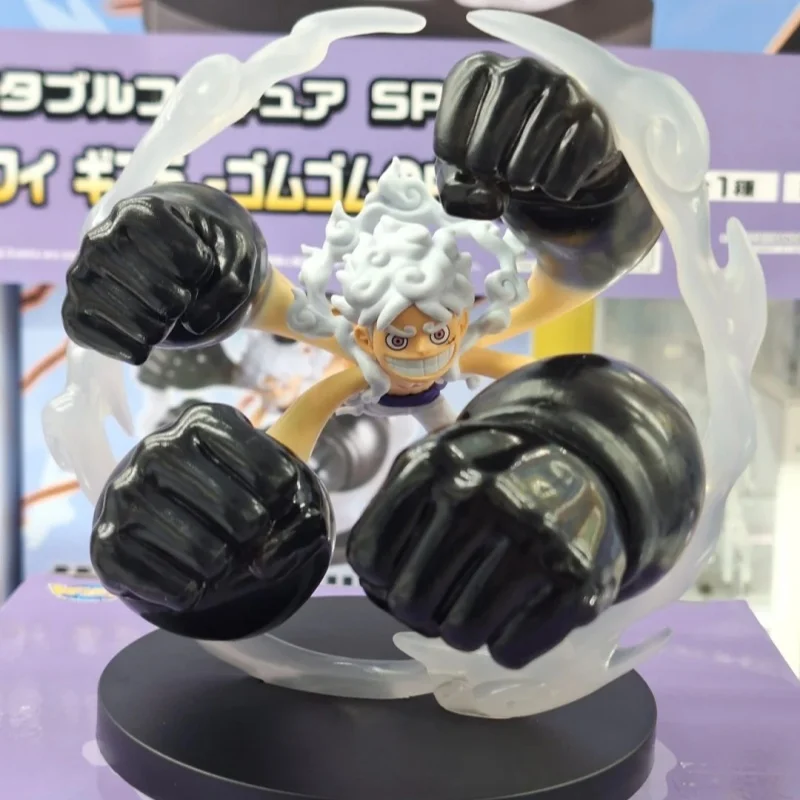 

Original Bandai One Piece Wcf Nika Luffy Gear 5 White Gun Barrage Special Action Figure Pvc Model Collection Toy Gifts