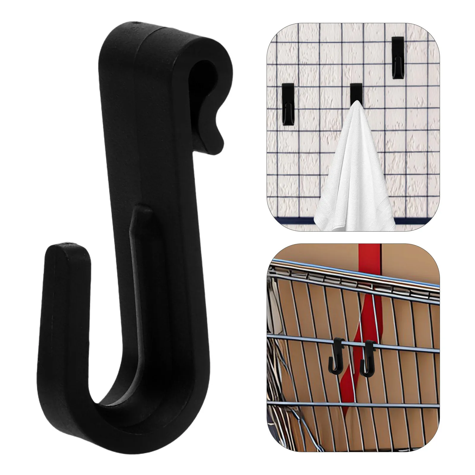 

20 Pcs over Door Hooks for Hanging Z-shaped Bathroom Clothes Hangers Towel Overdoor Towels