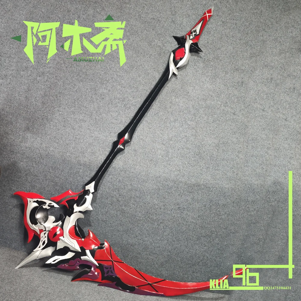 

Seele Vollerei Sickle Prop Game Honkai Impact 3, реквизит для косплея, Хэллоуин, Рождество, нарядные аксессуары для вечеринок