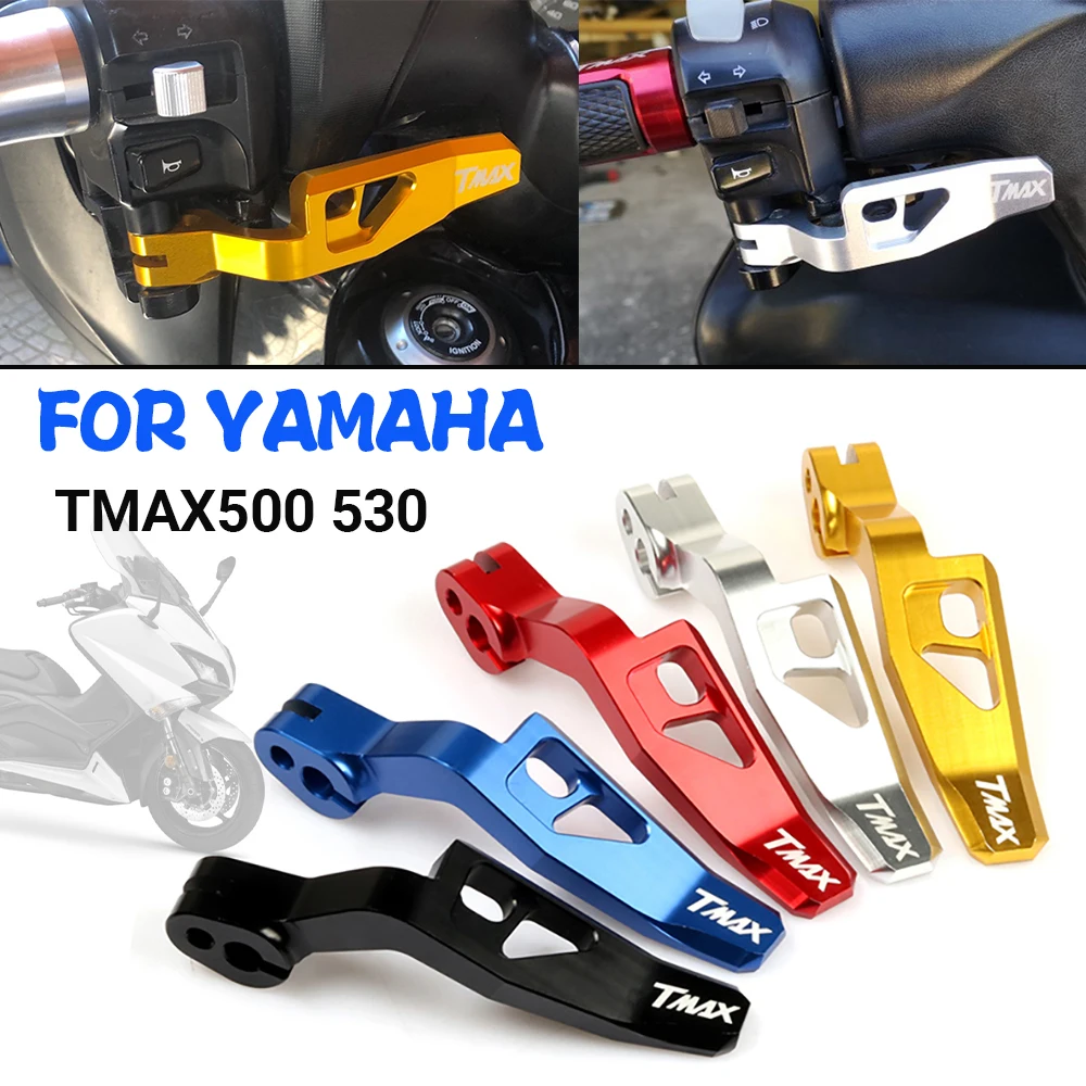 Motorcycle Accessories CNC Parking Brake lever For YAMAHA TMAX 500 2008 - 2011 TMAX 530 T MAX 530 TMAX530 T-MAX530 XP500 XP530