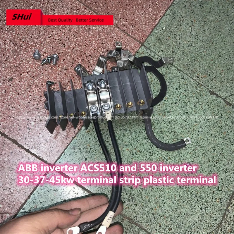 

ABB inverter ACS510 and 550 inverter 30-37-45kw terminal strip plastic terminal