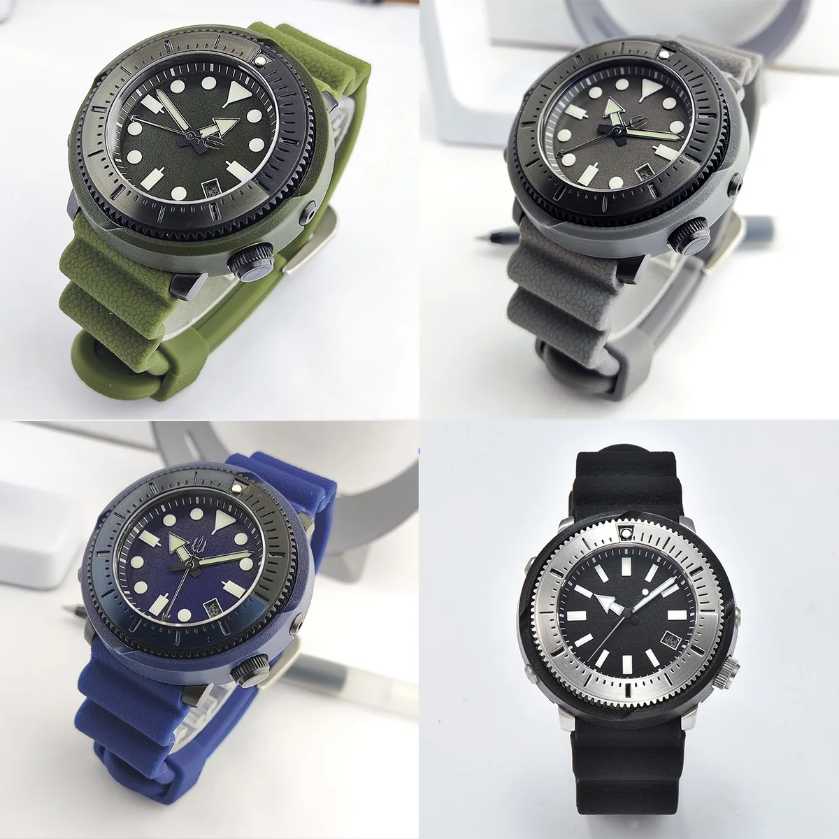 45mm case NH35 case Monster nh35 dial sapphire glass nh35 3.8 calendar case accessories case movement 011