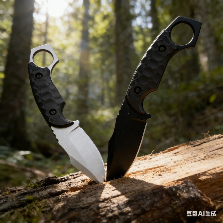 

Тактический нож FX 5Cr13Mov Blade, черная нейлоновая ручка из волокна, открытый кемпинг, выживание в диком EDC, охотничий нож, мужские подарки