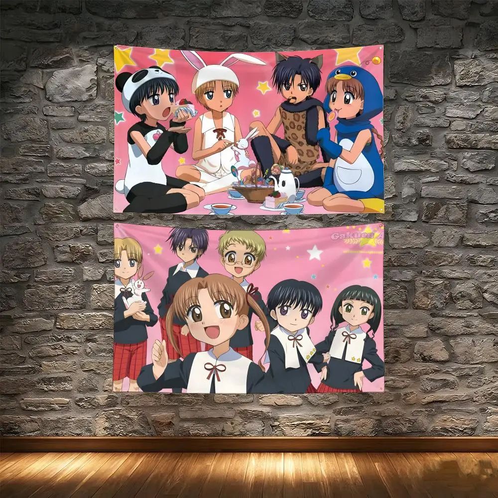 Magic Academy Shoujo Anime G-Gakuen Alice Flags Tapestry Creative Pattern Photo Living Room Wall Art Party Outdoor Decor